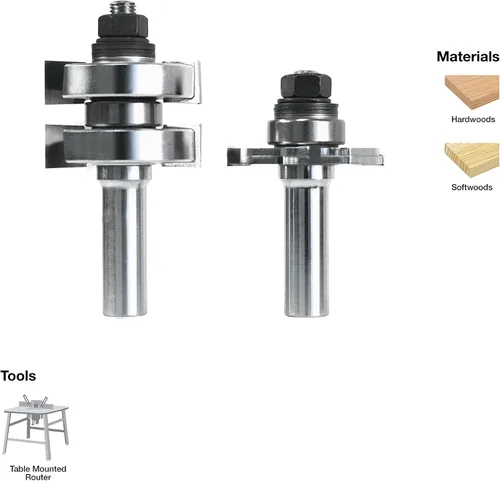 Vista 3 de Broca encaminadora Freud 9900112-pulgadas a 114 pulgadas con vástago 12 pulgada