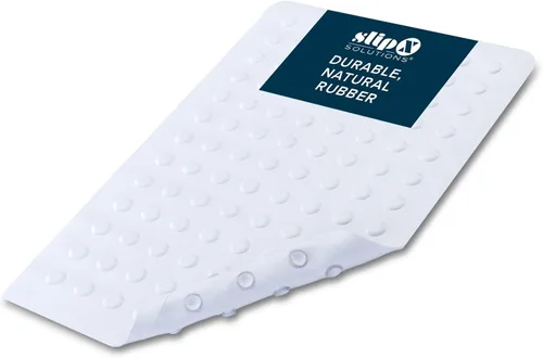 Vista 11 de SlipX Solutions Tapete de seguridad de goma grande y duradero de 27 x 15 pulgadas, siéntete seguro y seguro en tu baño o ducha, textura