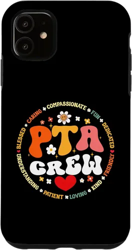 Vista 5 de iPhone 15 Parents Teacher Association Team Supporter PTA Crew Case