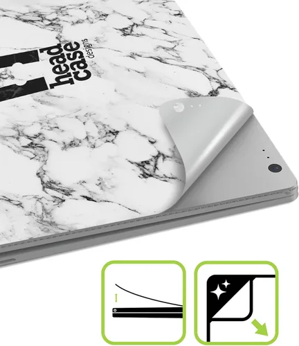 Vista 3 de Head Case Designs Calcomanía de vinilo con licencia oficial de Dean Russo Buldog Francés Animales compatible con Microsoft Surface Book 2