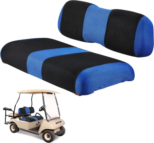 Vista 16 de Fundas de asiento delantero y trasero para carrito de golf para Yamaha G2 G8 G9 G11 G14 G16 G19 G20 G21 G22, tela de poliéster duradera, fundas