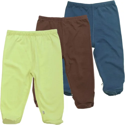Vista 3 de Babysoy Baby Essential - Conjunto de pantalones de 3 piezas