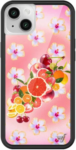 Vista 35 de Fundas Wildflower - Compatibles con Apple iPhone 14 Plus Parachoques protector negro, certificado de prueba de caída de 4 pies, propiedad