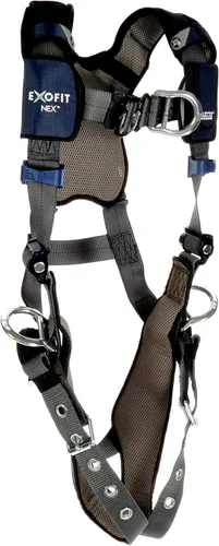 Vista 3 de 3M DBI-SALA ExoFit NEX Plus Comfort Arnés de posicionamiento/escalada estilo chaleco 1140145, pequeño, gris, 1 EA