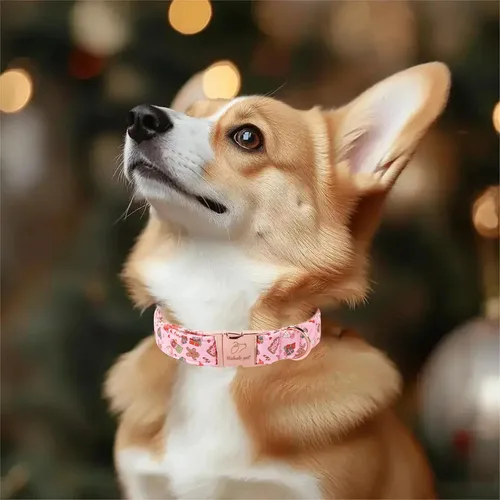 Vista 438 de Collar para perros del 4 de julio, collares patrióticos azules para cachorros y perros pequeños, ligero y ajustable 1776 collares para cachorros