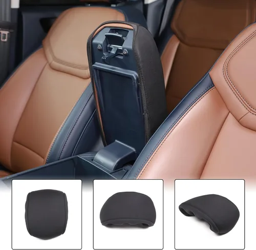 Vista 5 de Aunginsy Funda Protectora para Consola Central de Automóvil Compatible con Ford Maverick 2022-2025, Funda Cojín Protector de Tapa de Caja