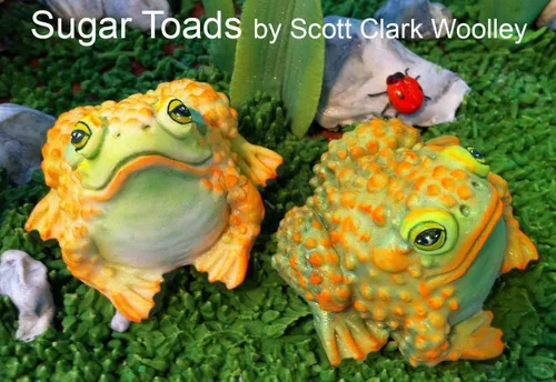 Vista 2 de Scott Clark Woolley Toad - Molde de silicona