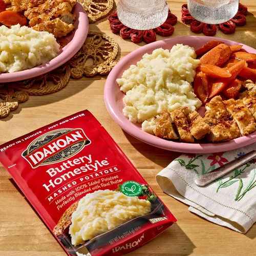 Vista 10 de Idahoan® Buttery Homestyle® Puré de papas, 4 onzas (paquete de 12)