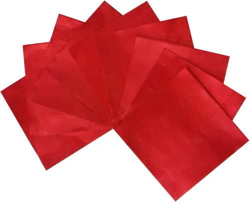 Vista 9 de Webake Envolturas de chocolate para dulces, papel de aluminio, 100 piezas para chocolate casero, dulces de bricolaje, dulce de azúcar y brownies