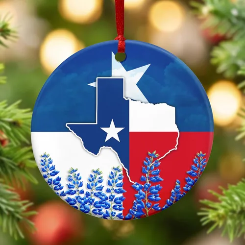 Vista 21 de FLAGWIX Regalos de Navidad de Puerto Rico para mujeres y hombres, adornos de madera 2025 para decoración de árboles, adorno de Navidad de Puerto