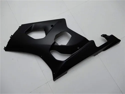 Vista 4 de Carenado de carrocería negro mate de plástico apto para 2003 2004 GSXR 1000 Inyección ABS Nuevo Aftermarket Kit Kit de carrocería GSXR-1000 03 04