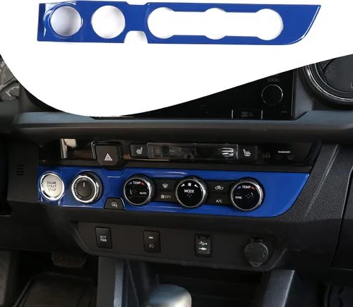 Vista 18 de Lcojicep Cubierta de panel de botón de aire acondicionado, accesorios de automóvil compatibles con Tacoma 2016-2020