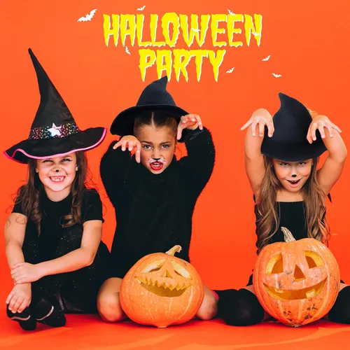 Vista 6 de Sombrero de bruja afilada de lana para mujer para Halloween Navidad fiesta de disfraces