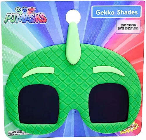 Vista 2 de Sun-Staches Gafas de sol para disfraz Lil Characters Gekko Party Favors UV400 multicolor 8