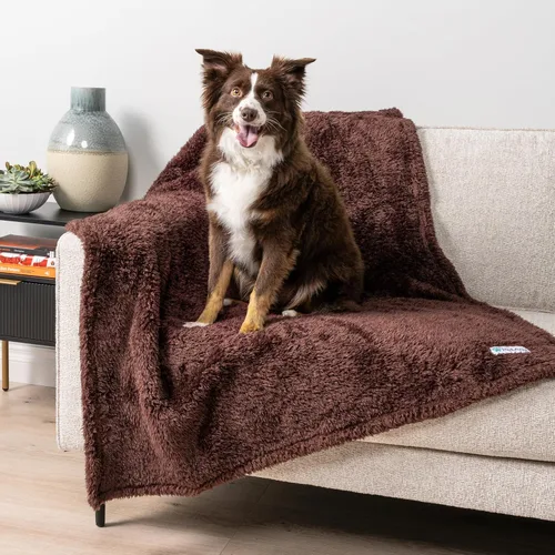 Vista 30 de PetAmi Manta de felpa suave para perros y gatos, pequeña de 24 x 32
