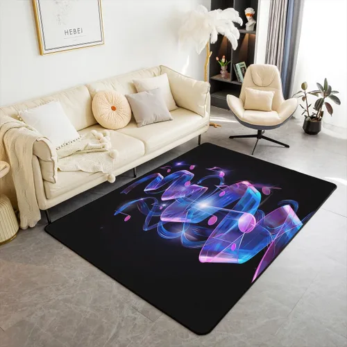 Vista 10 de Alfombra de yoga de 4 x 5 con mandala bohemia para sala de estar, dormitorio, espiritual zen, súper acogedora, alfombra decorativa para mujeres