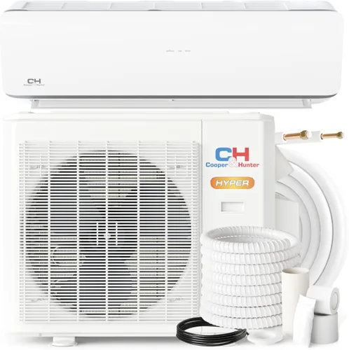 Vista 9 de Cooper & Hunter Serie Olivia, 6,000 BTU, 230V, 23.5 SEER2, Sistema de aire acondicionado / calefacción Mini Split de una sola zona, sin conductos