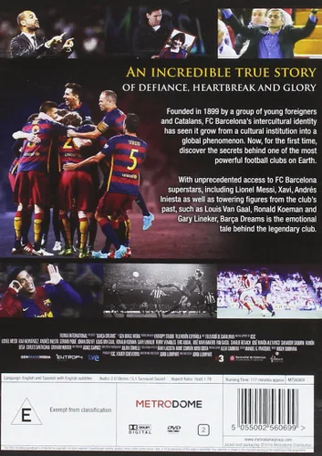 Vista 2 de Barca Dreams DVD 2017
