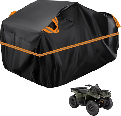 Vista 284 de Cubierta para ATV impermeable compatible con Arctic Cat H1 EFI TRV Cruiser 4x4 2011, cubierta de 210D para vehículos de 4 ruedas, cubierta para quad