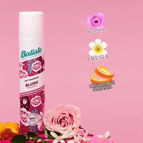 Vista 4 de Batiste Champú seco, fragancia rubor, 3.81 onzas (paquete de 6)