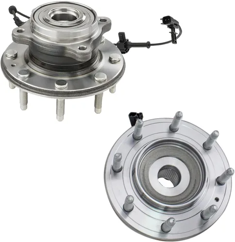 Vista 37 de Detroit Axle - Rotores de freno para Ford 2013-2019 Explorer Taurus Flex Lincoln MKT MKS, rotores de freno de disco ranurados perforados de repuesto