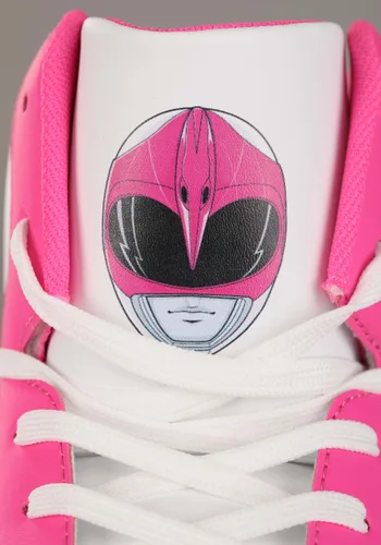 Vista 4 de Tenis para Adultos Inspirados en el Disfraz de Power Rangers Rosa Multicolor
