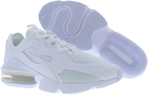 Vista 2 de Nike Air Max Infinity 2 - Tenis para mujer, negroblanco-negro (CU9453 002), BlancoBlanco-Blanco-fotón Polvo