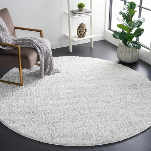 Vista 10 de SAFAVIEH Berber Shag Collection - Tapete para pasillo, 2 x 6 pies, color gris y marfil, diseño moderno, no desprende pelusa y de fácil cuidado, 1.2