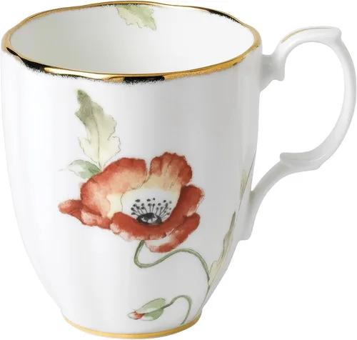 Vista 10 de Royal Albert 100 años 1990 - Juego de 3 piezas (taza de té, platillo y plato de 8")