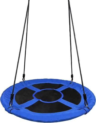 Vista 6 de Columpio de árbol de 40 pulgadas para niños, capacidad de peso de 900 libras, con correas ajustables para colgar, para interiores y exteriores