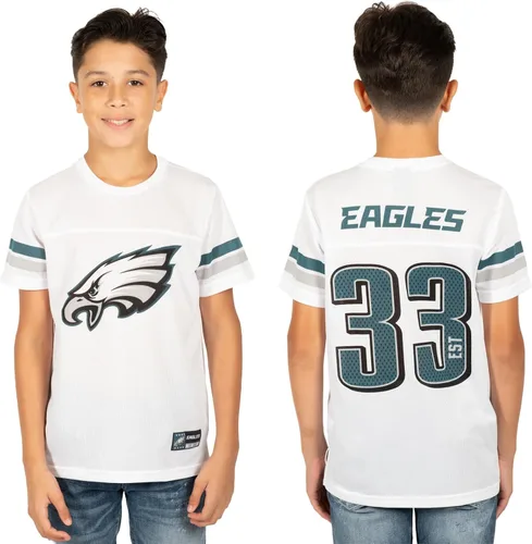 Vista 11 de Ultra Game NFL - Camiseta de malla vintage para niños