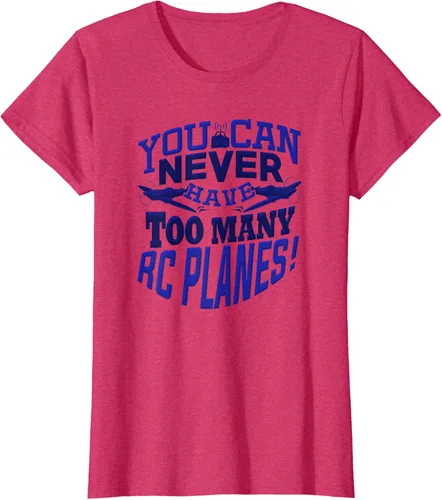 Vista 7 de RC Plane You Can Never Have Too Many RC Aviones Hobby Lover - Camiseta, gris, S
