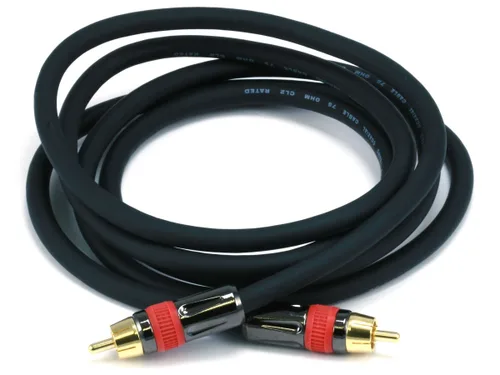 Vista 4 de Monoprice 102681 Cable de audio coaxial digital con clasificación RG6 RCA CL2 de 3 pies, color negro