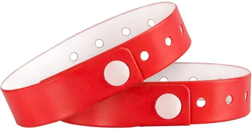 Vista 9 de Ouchan Pulseras de plástico negras - Paquete de 500 pulseras para eventos, club, música, reuniones y fiestas
