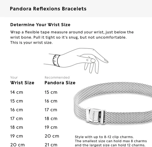Vista 4 de PANDORA Jewelry Reflexions Sterling Silver Bracelet