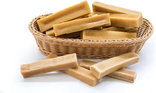 Vista 15 de Queso auténtico del Himalaya de yak para perros - Pequeño (Paquete de 10) - Procedencia de las estribaciones prístinas del Himalaya, sin cuero