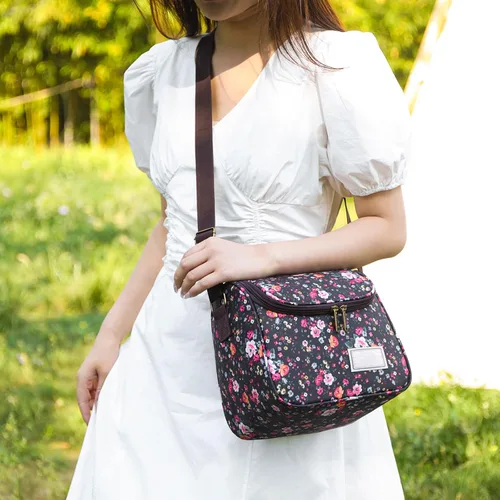 Vista 5 de Nanxson Bolsas de almuerzo reutilizables, aisladas, a prueba de fugas, enfriadoras para adultos, hombres y mujeres, para el trabajo, viajes, picnic