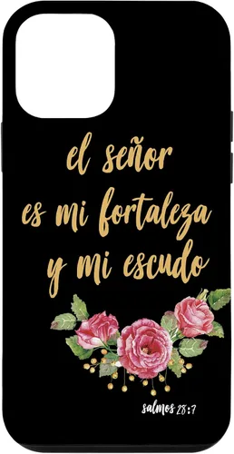 Vista 15 de Carcasa para iPhone 11 Salmos El Señor Es Mi Fortaleza Biblia Cristiana