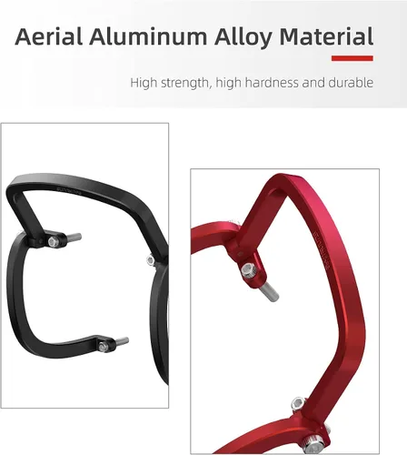 Vista 7 de Gimbal Bumper para DJI FPV PTZ Protect Bar Cámara Anti-colisión (Rojo)