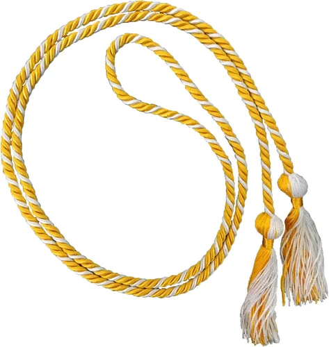 Vista 111 de Cordón de honor de graduación para graduaciones universitarias, escuela secundaria y más duradero y brillante (oro antiguo) - Paquete de 10