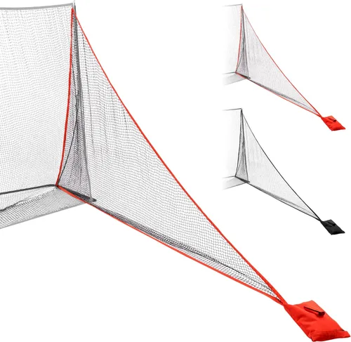 Vista 7 de GoSports Accesorio de red de caña para redes de golpe de golf, negro o rojo