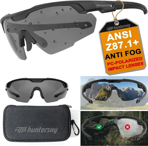 Vista 28 de Gafas de tiro tácticas balísticas ANSI Z87+UV400 gafas protectoras