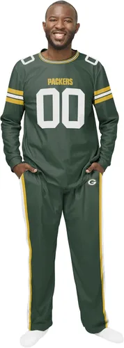 Vista 30 de FOCO NFL mens Nfl Team Logo Gameday Ready Jersey Pajama Set
