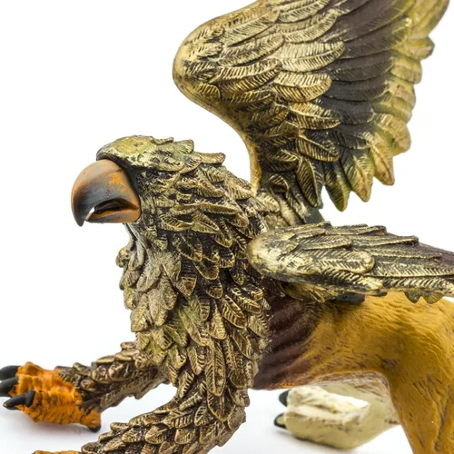 Vista 5 de Safari Ltd. Figura de Griffin – Figura detallada de plástico de 4.25 pulgadas – Majestuosa criatura mítica juguete de juego para niños, niñas