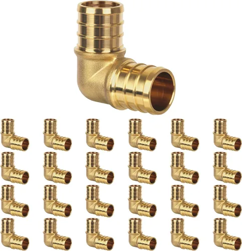 Vista 10 de Acoplamiento Pex de 1/2", Accesorios Pex, Accesorios de Engaste de Latón de Alta Resistencia para Tubos PEX con Construcción Resistente a Fugas
