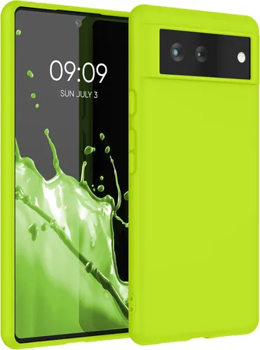 Vista 9 de kwmobile Funda compatible con Google Pixel 6 - Funda protectora de silicona TPU suave y delgada - Piedra antigua