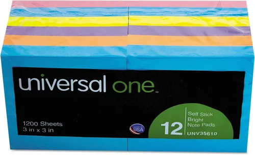 Vista 2 de Universal UNV35610 - Almohadillas brillantes autoadhesivas estándar