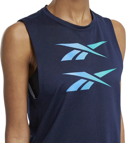 Vista 4 de Reebok Camiseta sin mangas de malla para mujer ReeCycle
