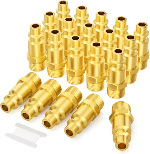 Vista 16 de GASHER 10PCS 1/2" FNPT x 1/2" Flow Industrial Air Plug
