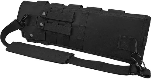 Vista 7 de Trinity Funda táctica compatible con Mossberg 590 Shockwave - Molle funda de transporte suave, correa acolchada, ajustable de 20 a 25 pulgadas
